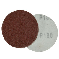 100pk Hook And Loop DA Sanding Grinding Abrasive Pad Mixed Grit 3" 75mm