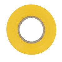 Yellow PVC Electrical Insulation Insulating Tape Flame Retardant 19mm x 33m 1pc