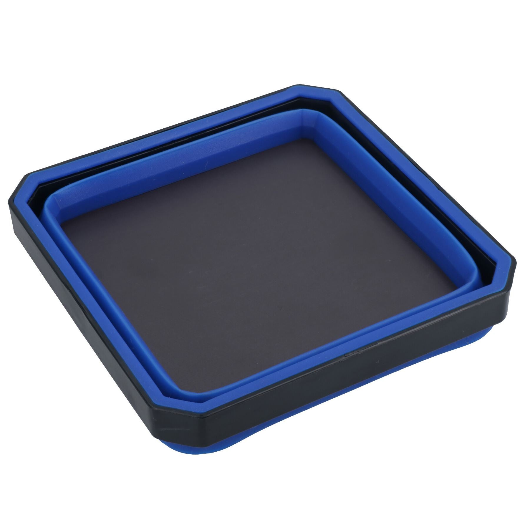 Collapsible Magnetic Parts Tray Dish Storage Bowl Holder Oil Resistant Plastic