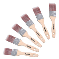 1.5” (38mm) Synthetic Paint Brush Painting + Decorating Brushes With Wooden Handle