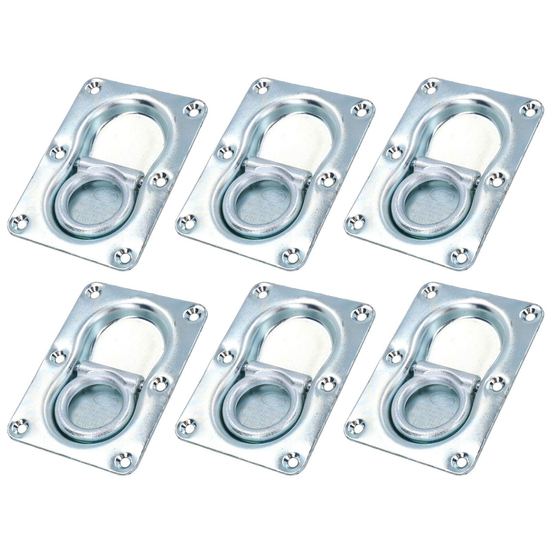 Large Recessed Flush Fit Tie Downs Cargo Lashing Eye Rings Anchor Trailers