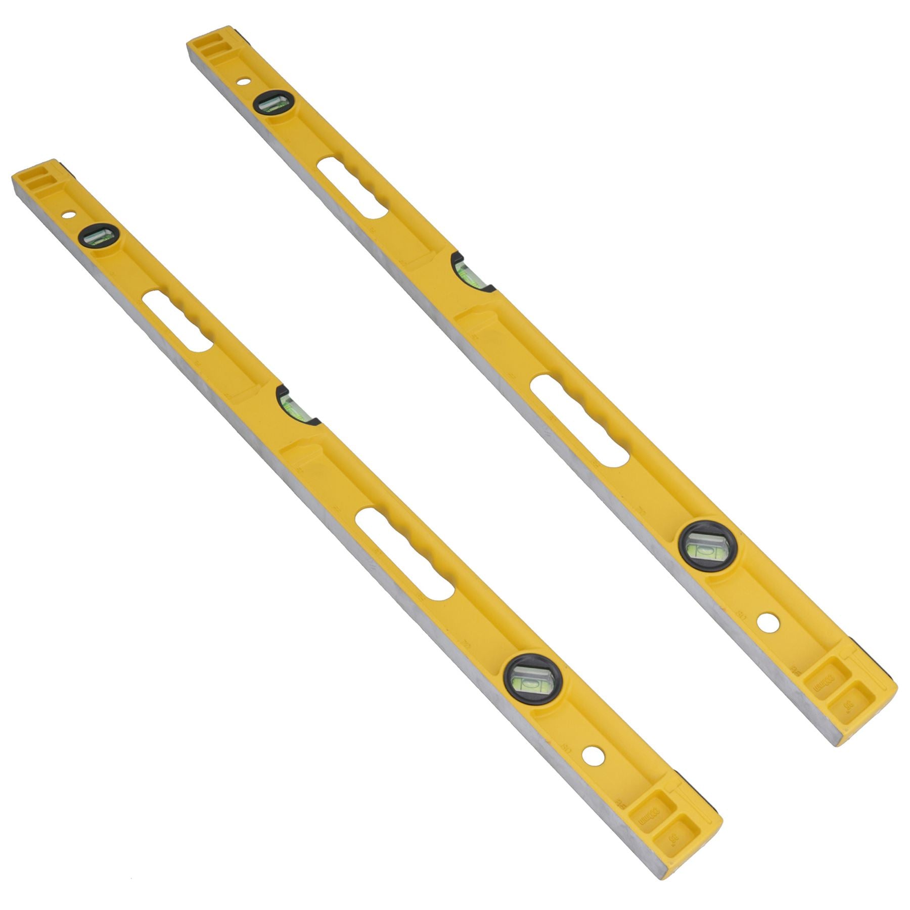 Heavy Duty Cast Aluminium Spirit Level With 3 Vials Builders 36 Inch (915mm)