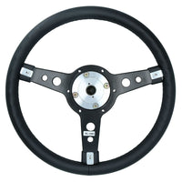 Classic Car Vinyl Steering Wheel & Boss Triumph - TR4 / TR5 / TR6 >1976