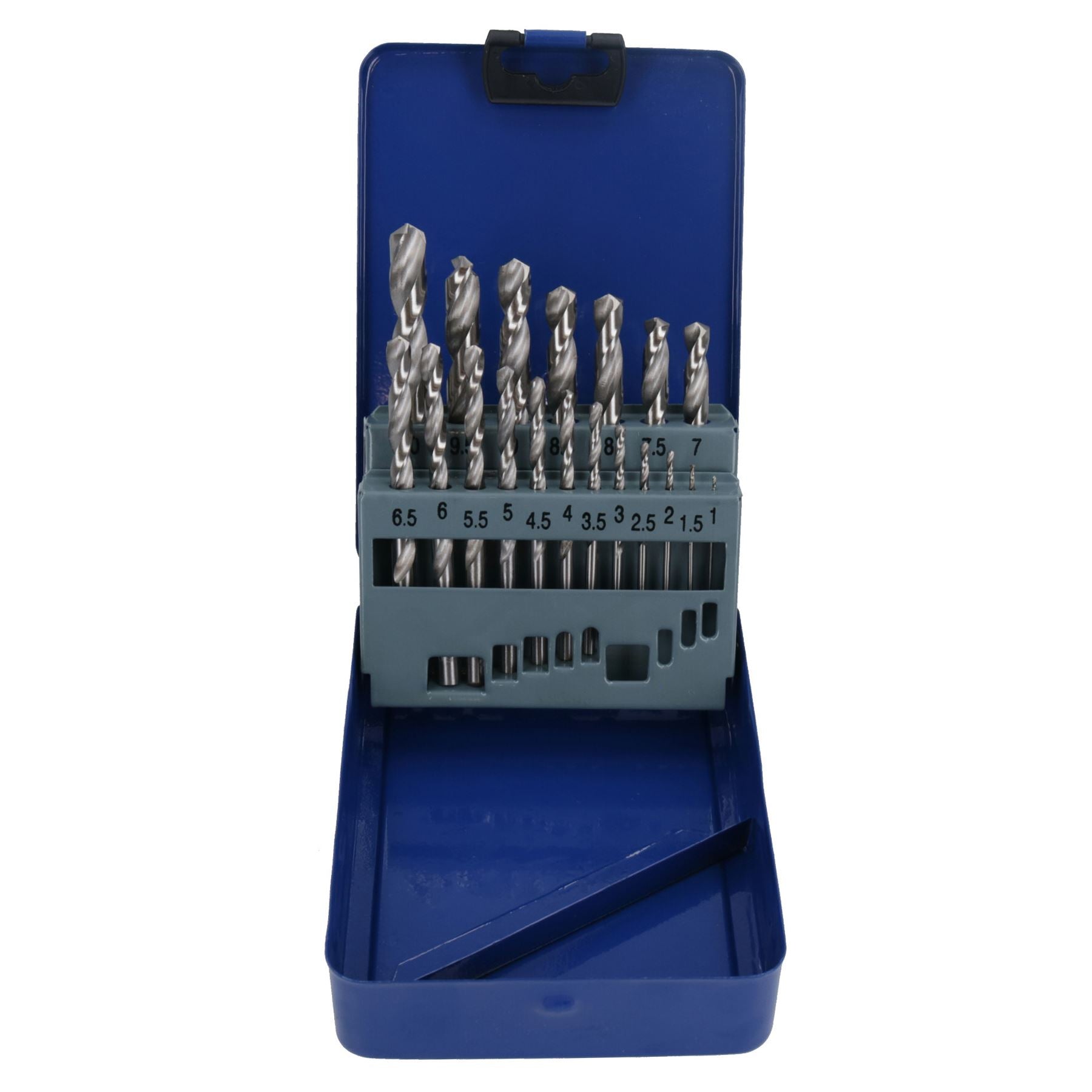 19pc HSS-G Metric Drill Bit Set Split Point Drills Metal Plastic Copper 1mm – 10mm