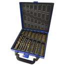 99pc Cobalt M35 Drills Metric For Stainless Steel HSS-CO 135 Deg 1.5-10mm TE851