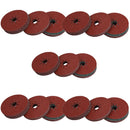 115mm Fibre Sanding Discs Mixed Grit 24 36 60 for 4-1/2” Grinders Rust Removal