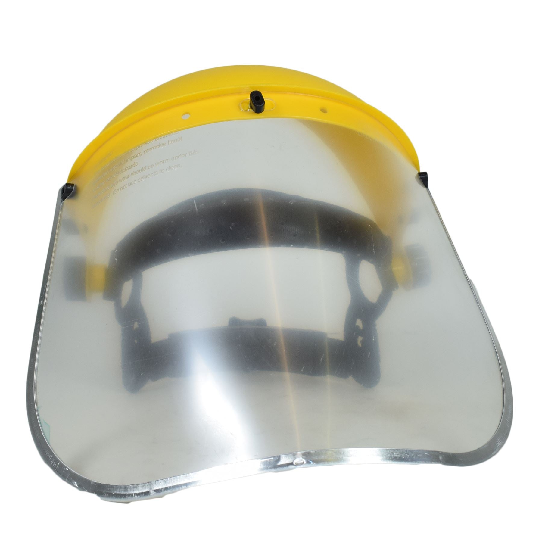 Safety Helmet Hat Forestry Gardening Chainsaw Protection Mesh & Clear Visor