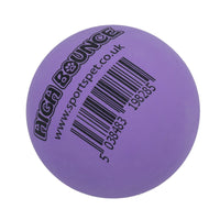 Single Ball High Bounce Premium Non Toxic Rubber Balls Dog Play Assorted Colour