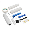 Decorators Roller Trays Rollers 100mm and 230mm + Paint Brush Set DIY 11pc Kit