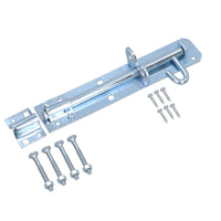 8” (200mm) Galvanised Brenton Slip Bolt Padbolt Slide Latch Lock Sheds Gates