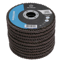 60 Grit Flap Discs Medium Grade Aluminium Oxide Sanding Removal Type 29