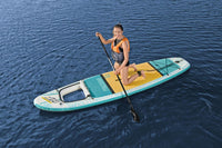 11ft 2" Underwater View Stand Up Paddle Board 6" Panorama SUP Set