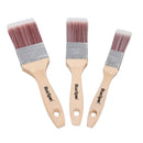 Paint Brush Painting + Decorating Synthetic Brushes Wooden Handle 1” – 2”