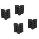 Polyamide Hinge Plastic 64x65mm Concealed Fixing Door Locker Hatch