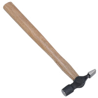 4oz 14mm Cross Pein Hammer Beech Handle Carpenters Wood Panel Nails