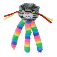 Cat Kitten Catnip Filled Interactive Moody Moggy Rainbow Grab Play Toy