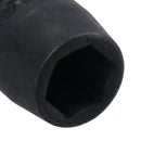 3/8in Drive Shallow Stubby Metric Impacted Impact Socket 6 Sided Single Hex