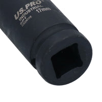 Extra Deep Long Metric MM Impact Socket 1/2" Drive 6 Sided Single Hex