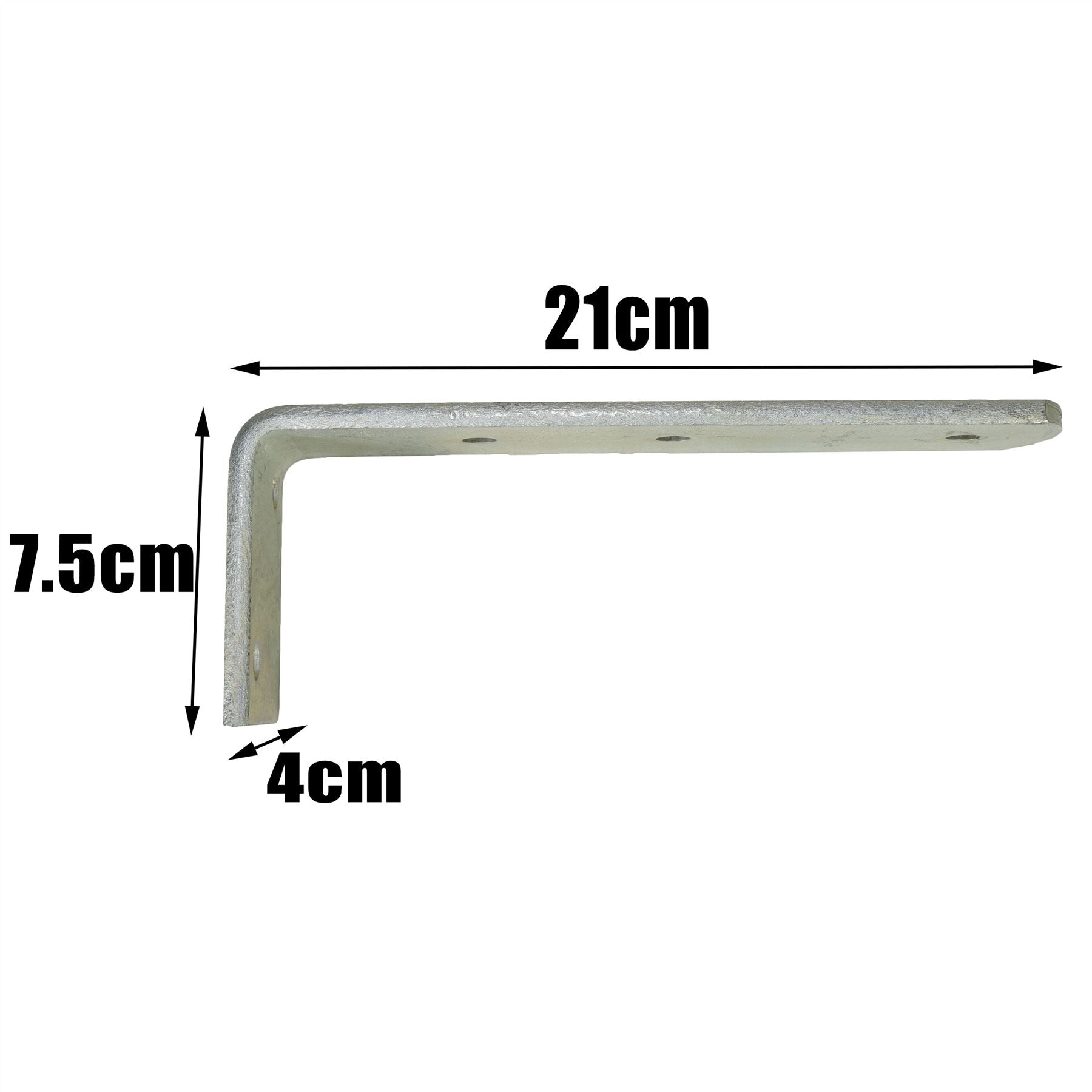 Long Trailer Mudguard Angle (LARGE) Bracket HEAVY DUTY 90 degree Corner Brace TR084