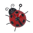 Small 3D Metal Ladybird Wall Art Home Garden Decor Ornament Gift 5x9x10cm