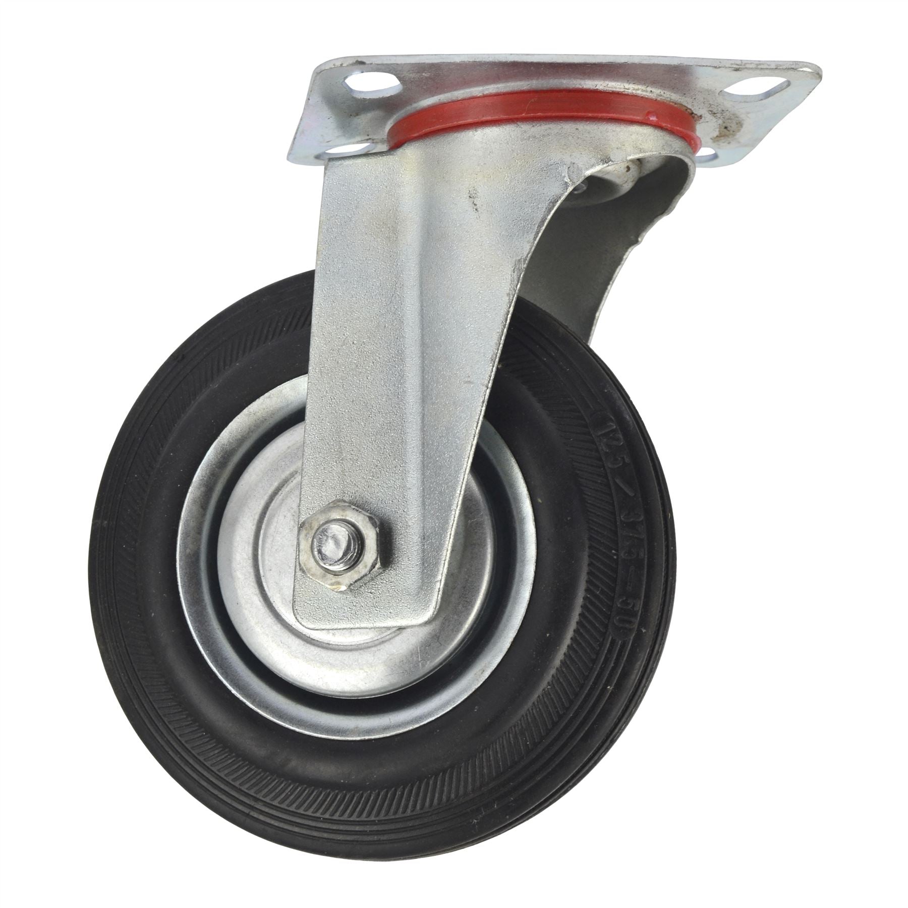 3” 4” 5” 6” Swivel Rubber Castors Caster Wheels Trolley Furniture Movers