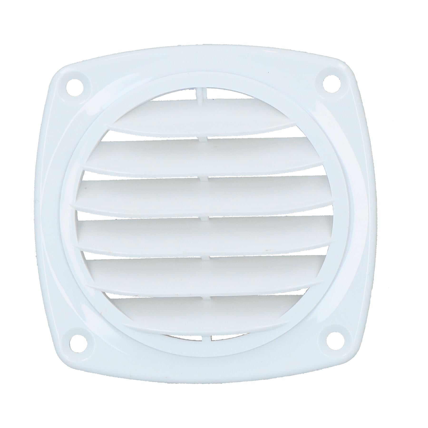 Louvre Air Vent High Grade Ventilator Grill 82mm Boat Caravan Motorhome