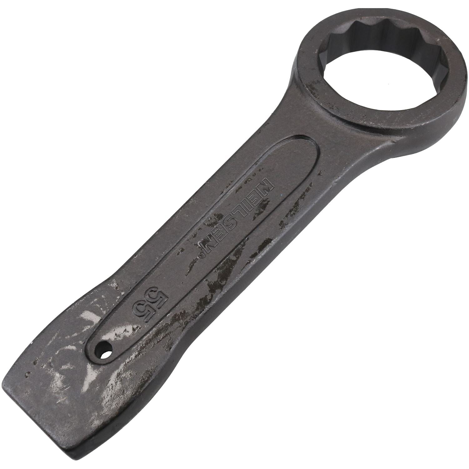 55mm Slogging Box End Striking Ring Wrench Spanner Bi-Hex 12 Sided Metric