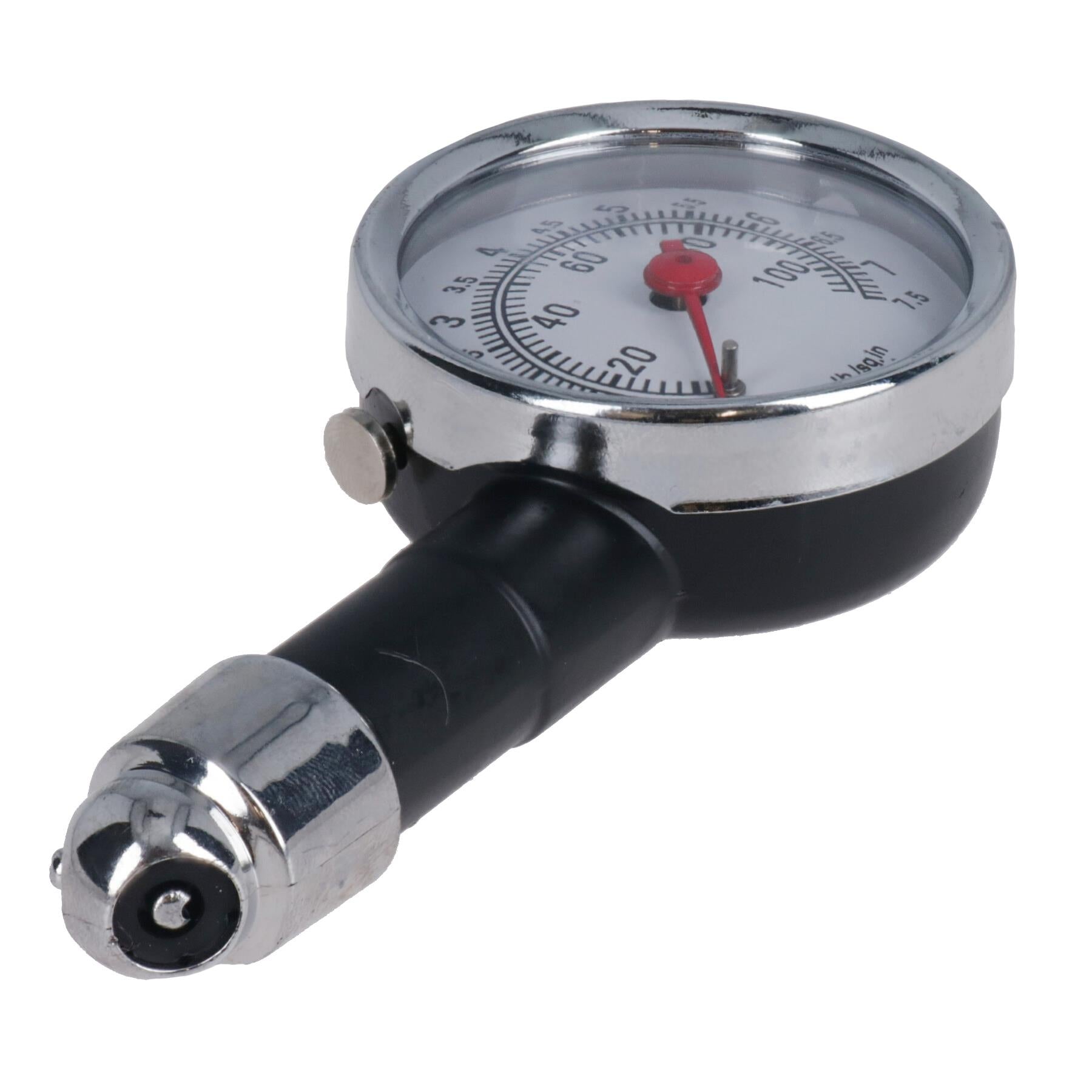 Tyre Wheel Pressure Dial Gauge 10 - 100psi Measure Bike / Car TE018