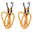 48” Bungee Rope with Carabiner Clips Cords Elastic Tie Down Fasteners