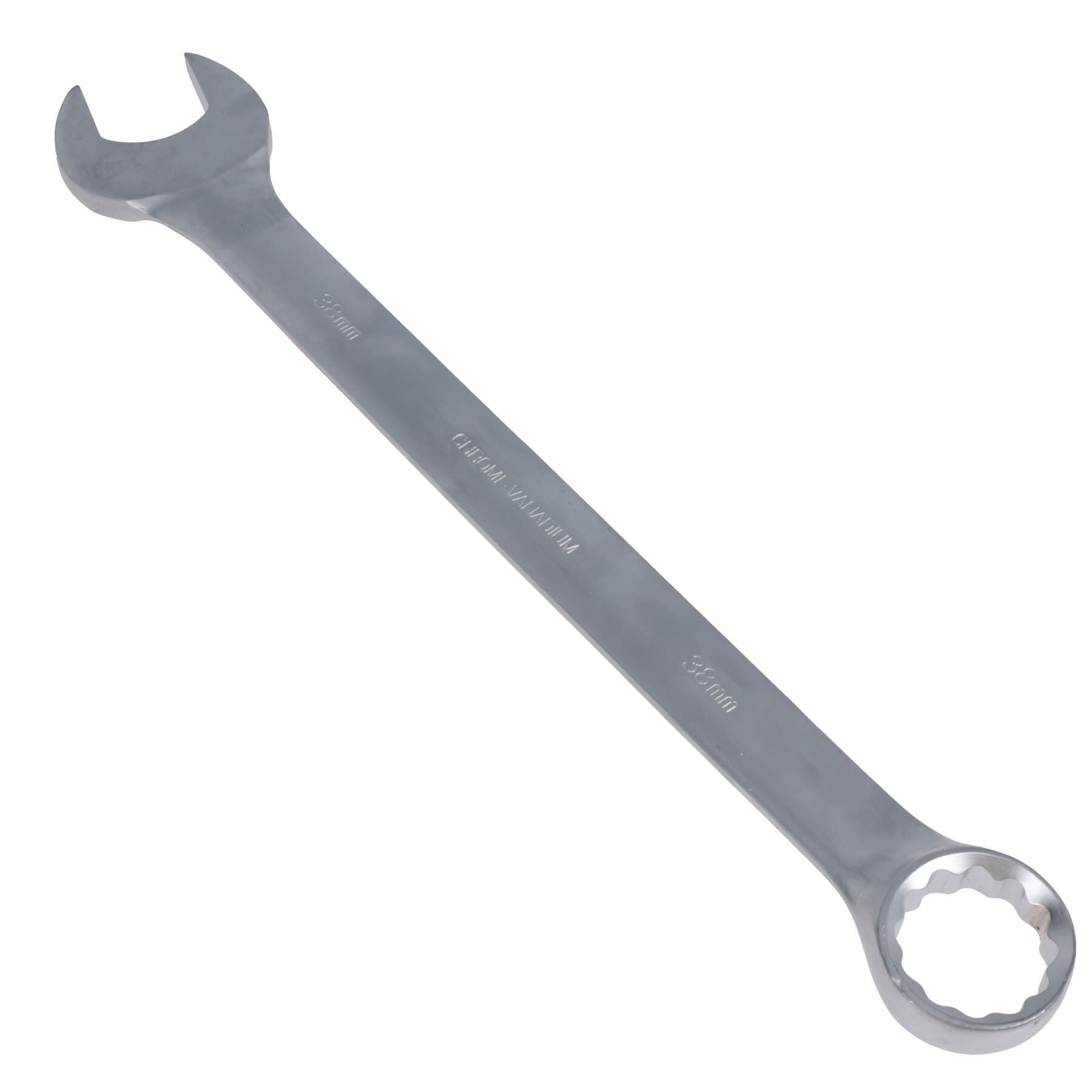 38mm Extra Large Metric Combination Spanner Wrench CRV Ring & Open TE780