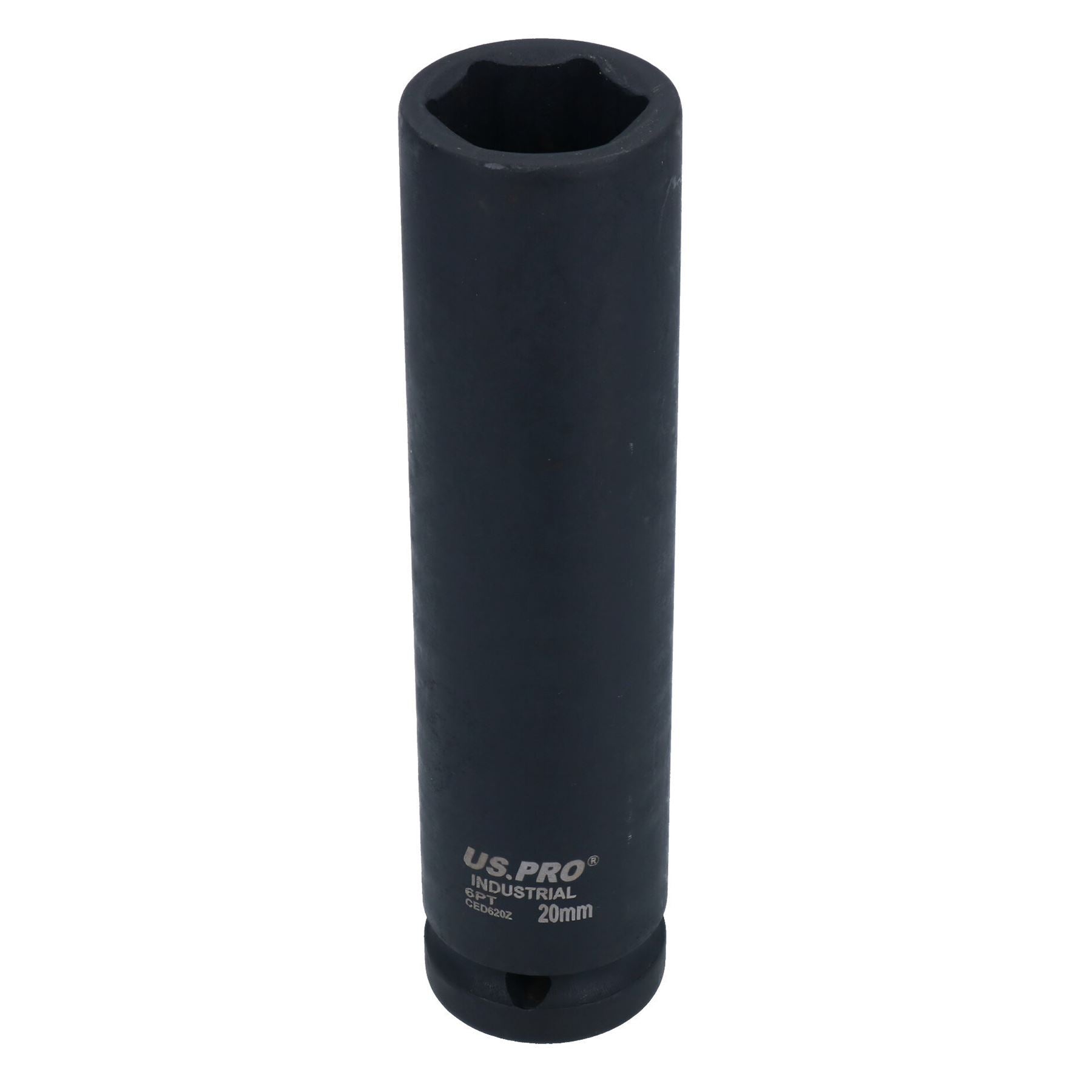 Extra Deep Long Metric MM Impact Socket 1/2" Drive 6 Sided Single Hex