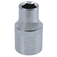 1/2" Drive Shallow Metric MM Sockets 6 Sided Single Hex Socket 10mm – 30mm