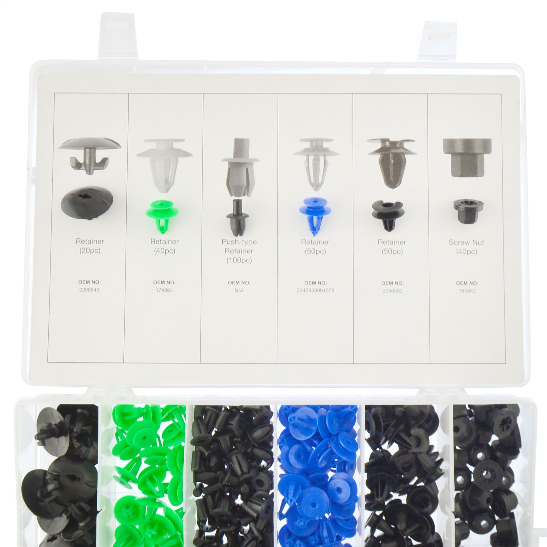 Opel Trim Clip Assortment Set Retaining Retainer Grommet Clips Fixings 300pc