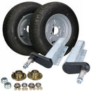 750kg Trailer Suspension Units Wheels Tyre 145 x 10" 4PLY 4"PCD 4 Stud Hub Bearing