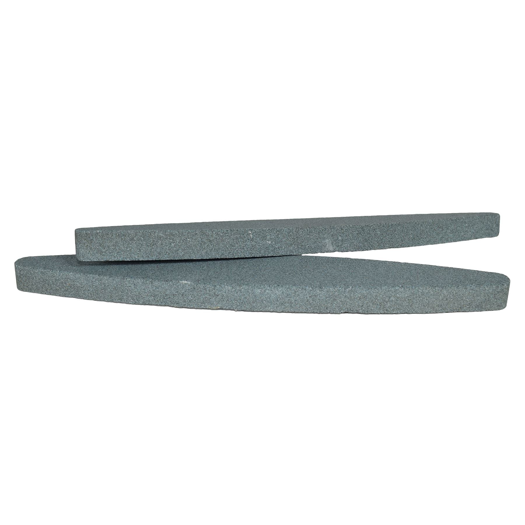 2pc Sharpening Stones Flat Boat Shaped Aluminium OxideBlades Shears Scissors