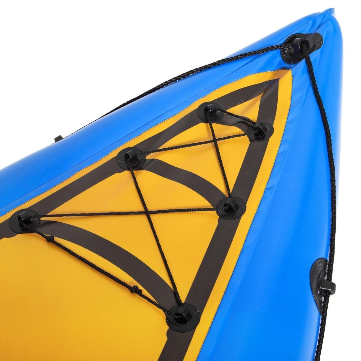 Cove Champion Inflatable Kayak 1 Person with Pump Paddle Canoe Boat Single