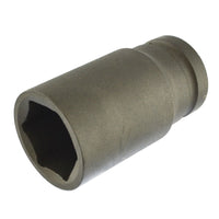 30mm Metric 3/4 Drive Double Deep Impact Socket 6 Sided Single Hex Thick Walled