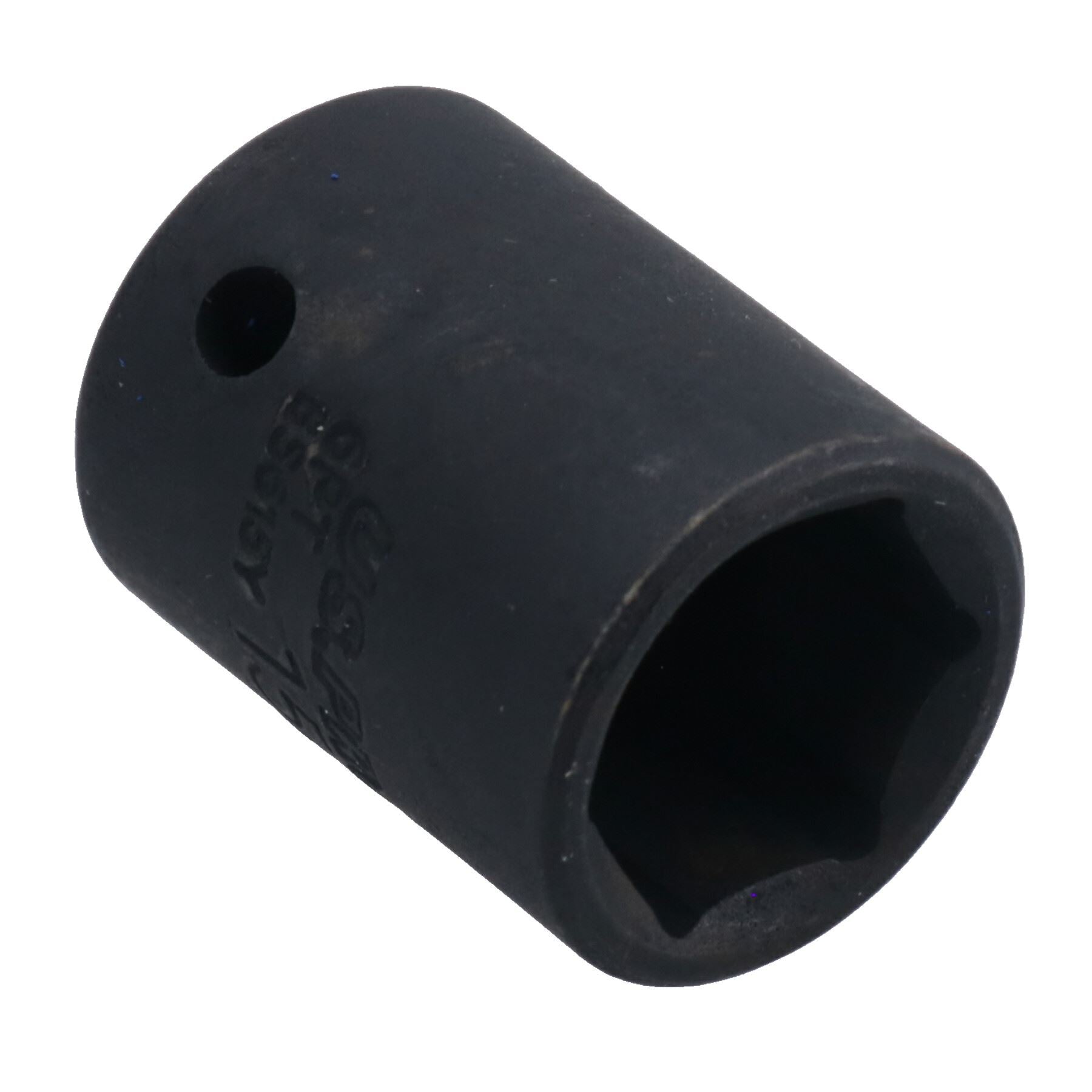 3/8in Drive Shallow Stubby Metric Impacted Impact Socket 6 Sided Single Hex