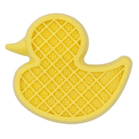 2 Anti Anxiety Bath Duck Slow Treat Dog Feeding Mat Licking Toy For Bath Time