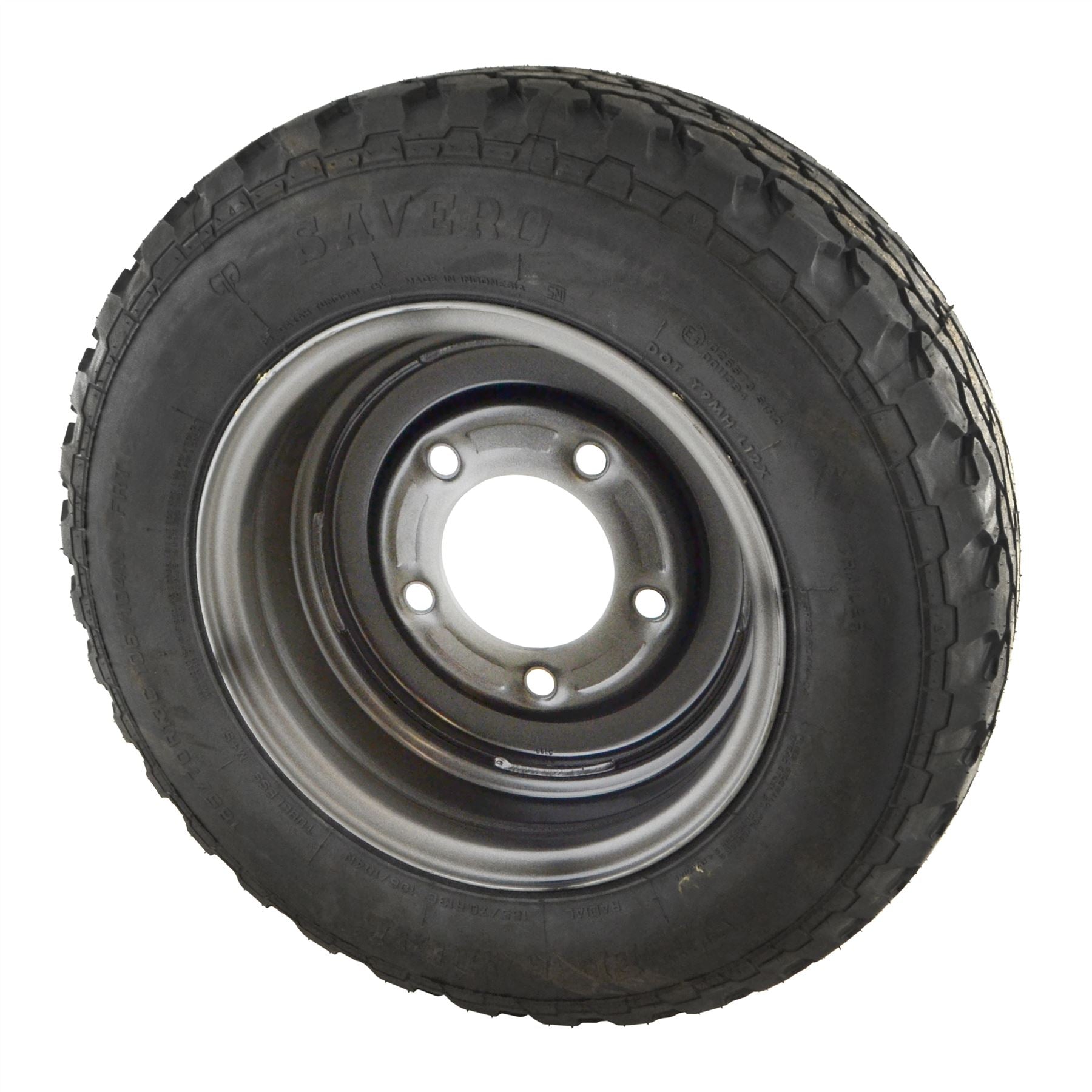 13" Wheel & Tyre for Indespension 3500kg Goods Trailer 185/70 R13