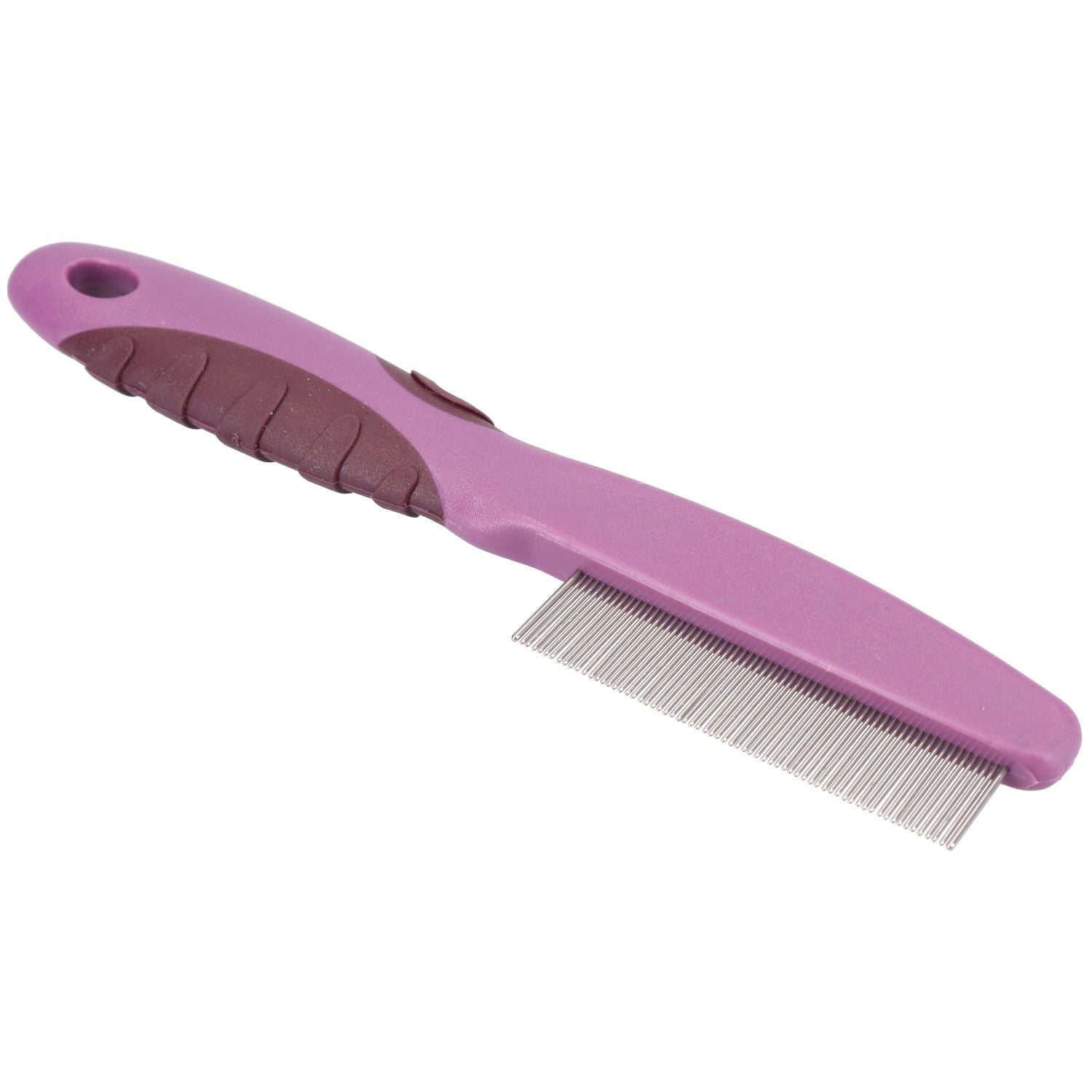 Medium Soft Protection Dog/ Cat Flea Comb Removes Fleas, Nits and Debris