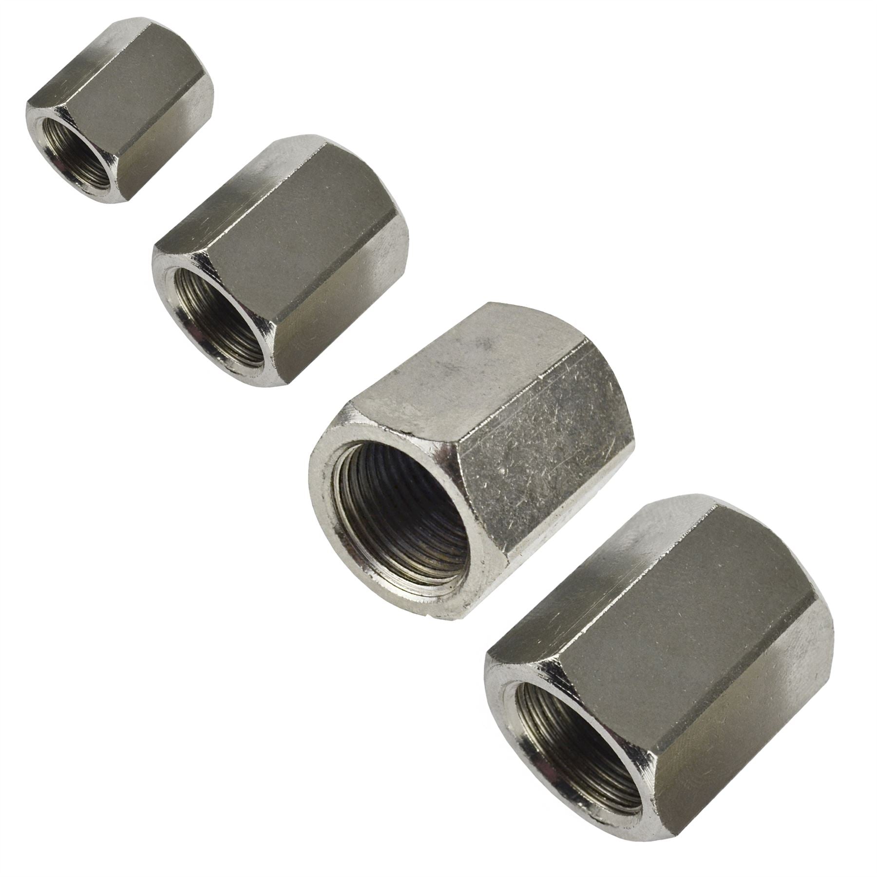 Female to Female Connector Sockets 1/8" / 1/4" / 3/8" / 1/2" Air Line Fitting