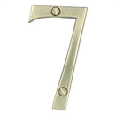 Brass House Numbers Numerals 0-9 Door Sign 70mm Plaque Street Letter Mail