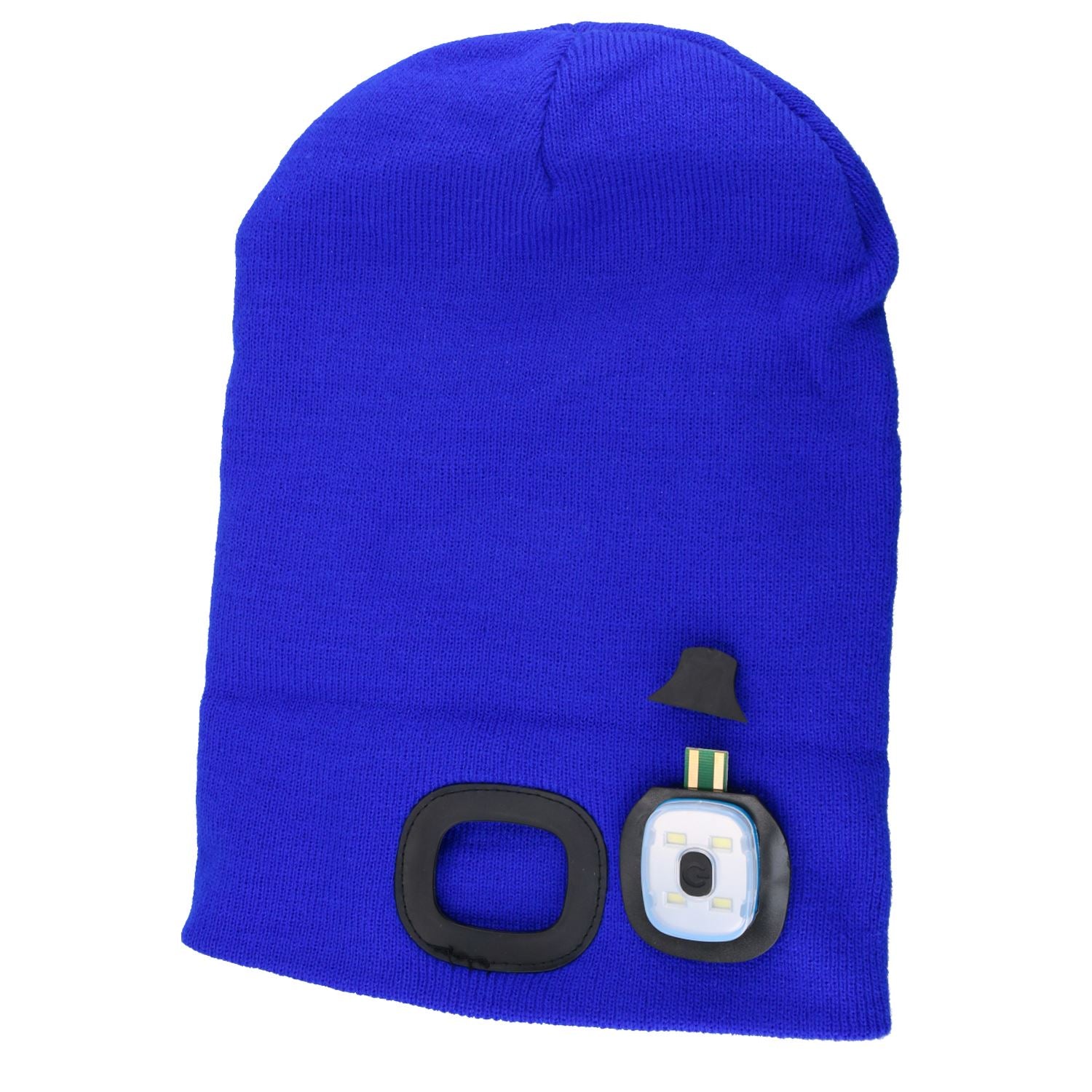 4 SMD LED Beanie Hat Light USB Rechargeable Head Light Torch Lamp Unisex