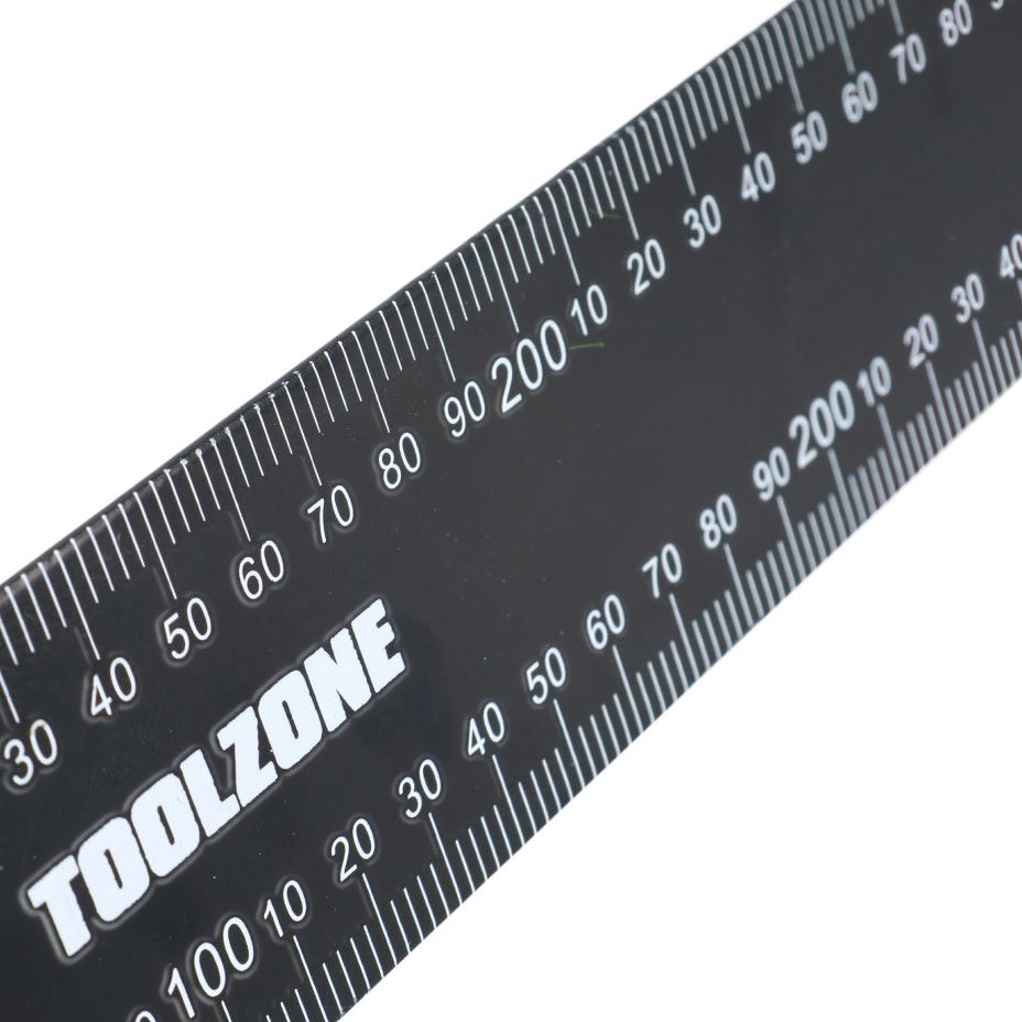 24" x 16" Steel Set Speed Square Rafter Rule Ruler Metric Imperial Markings