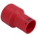 1/2in drive VDE Insulated Shallow Metric Socket 6 Sided Single Hex 1000 V