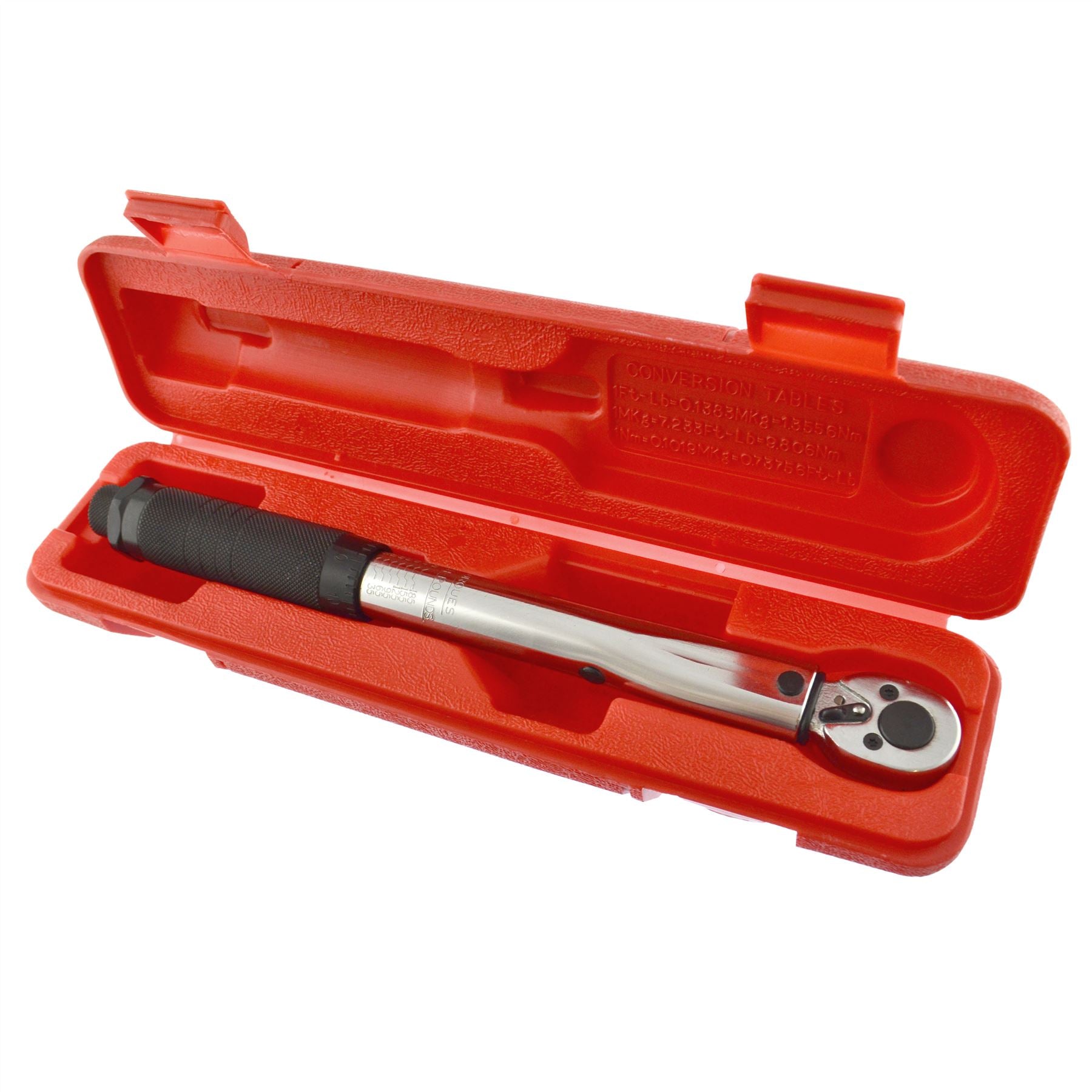 1/4" Drive Ratchet Click Torque Wrench 2.3 - 23Nm 1.7 - 17 ft/lbs Motorbike Bike