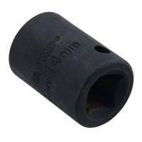 3/8in Drive Shallow Stubby Metric Impacted Impact Socket 6 Sided Single Hex