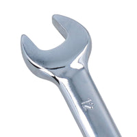 Flexible Headed Ratchet Combination Spanner Wrench with Integrated Lock