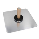 Aluminium Plasterers Plastering Hawks Board + 8mm Square Notched Float Trowel